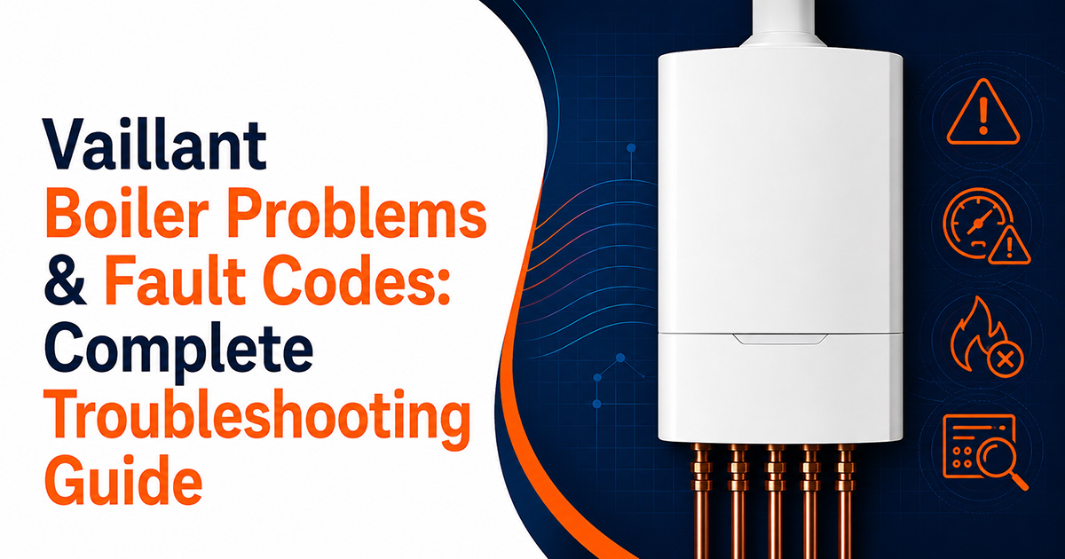 Our Blog Vaillant Boiler Problems & Fault Codes: Complete Troubleshooting Guide