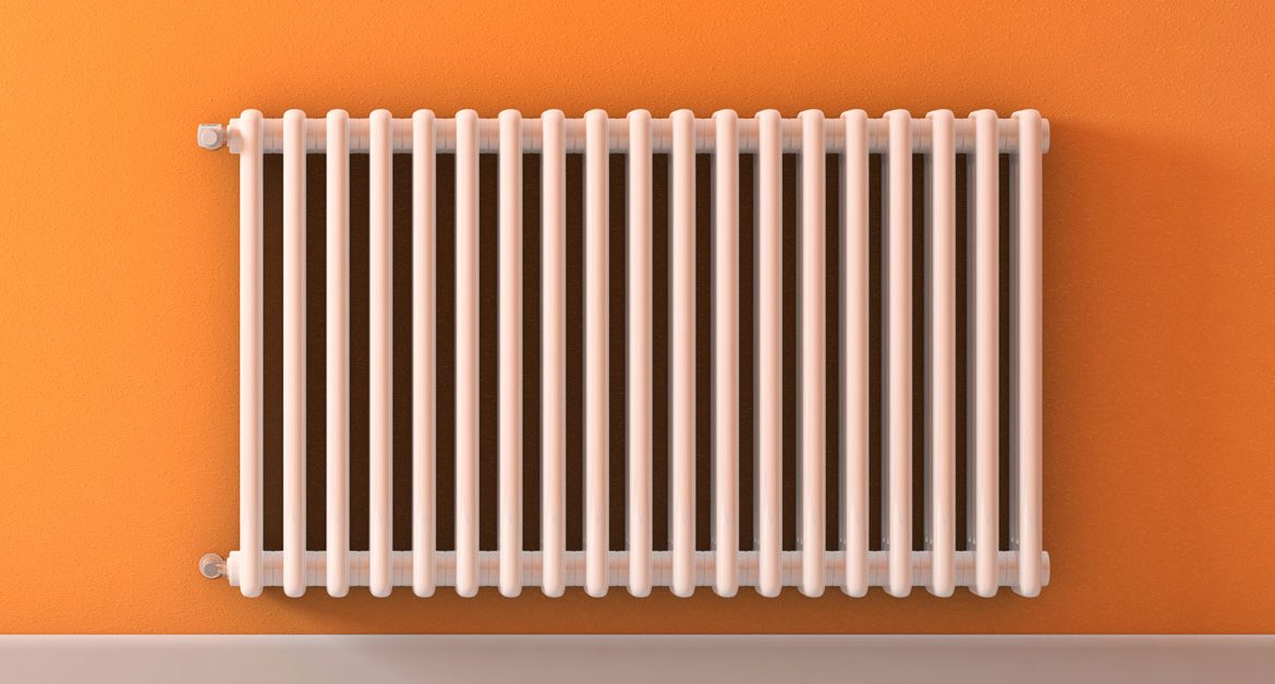 Radiator Cold at Bottom, Warm/Hot at Top