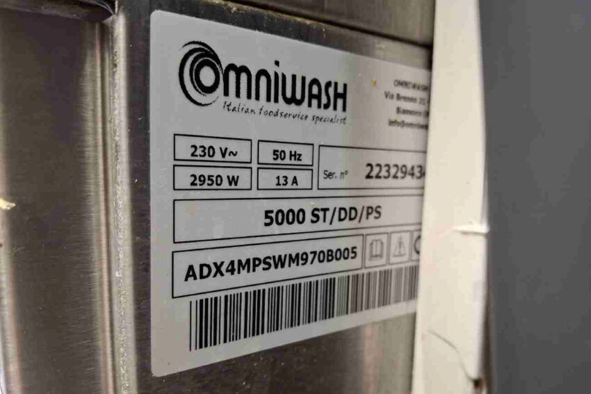 Adexa Omniwash 5000ST not filling