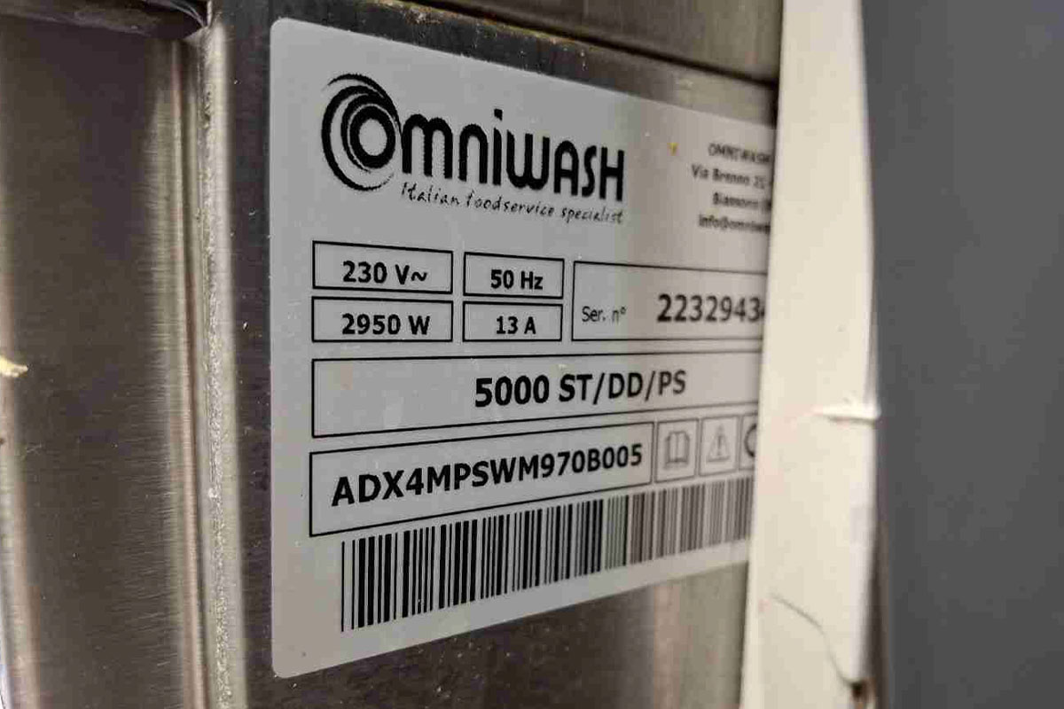 Adexa Omniwash 5000ST Dishwasher (not filling) Adexa Omniwash 5000ST not filling