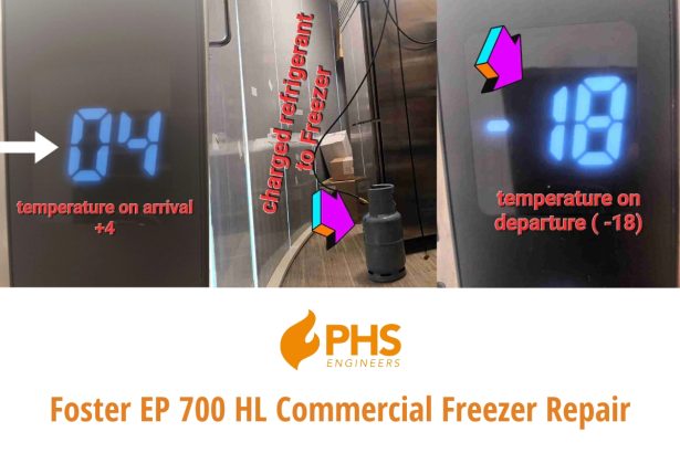 Foster EP 700 HL Commercial Freezer Repair, Wigmore Street - London