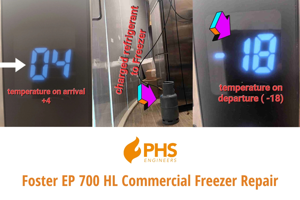 Foster EP 700 HL Commercial Freezer Repair, Wigmore Street - London Foster EP 700 HL Commercial Freezer Repair, Wigmore Street - London