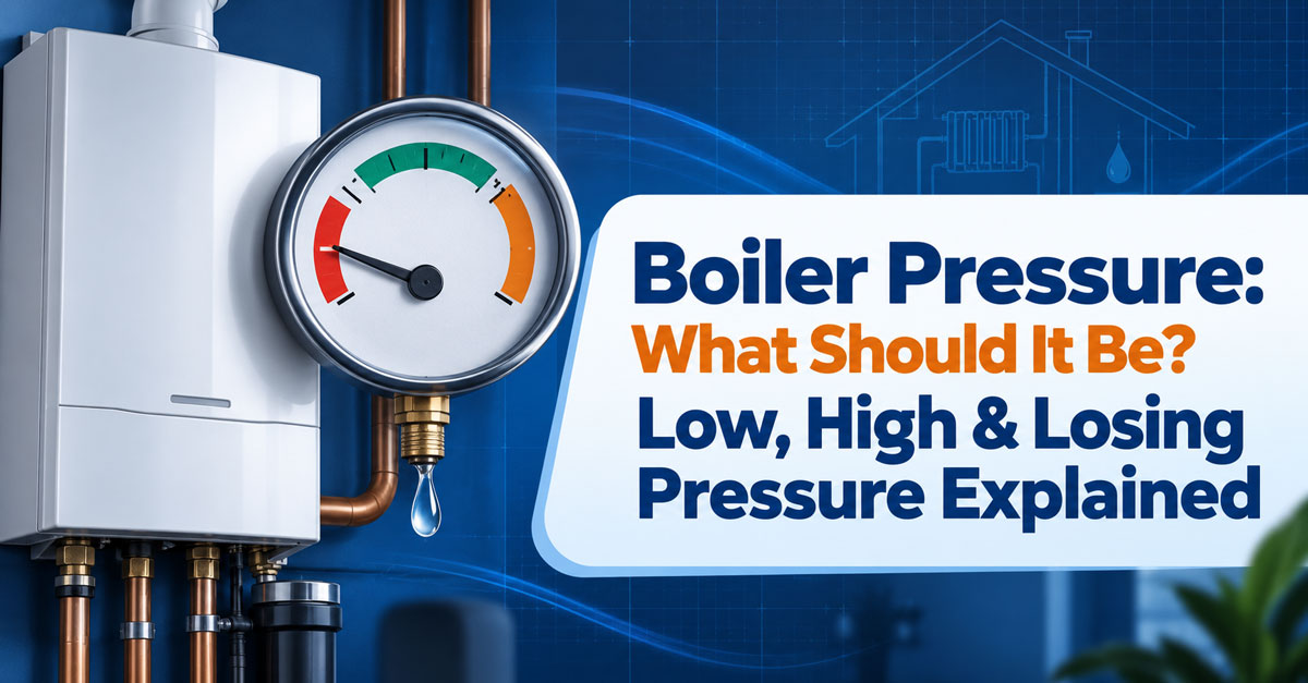 Our Blog Boiler Pressure: What Should It Be? Low, High & Losing Pressure Explained