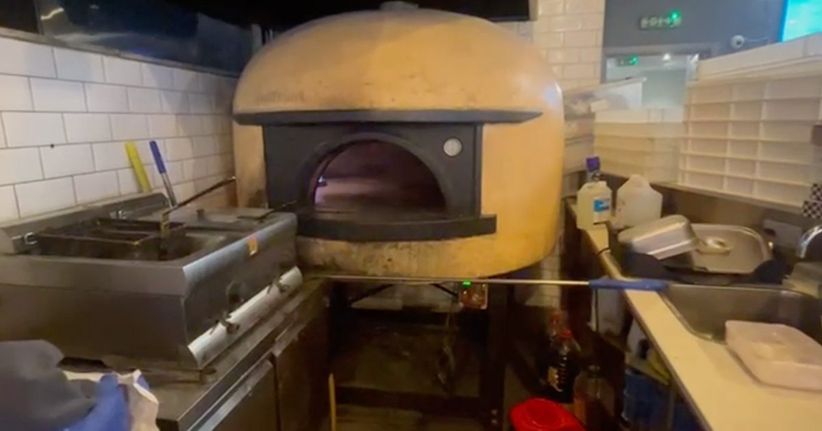 Unsafe Pizza Oven Made Safe in Kensington Commercial Pizza Oven Kensington 1