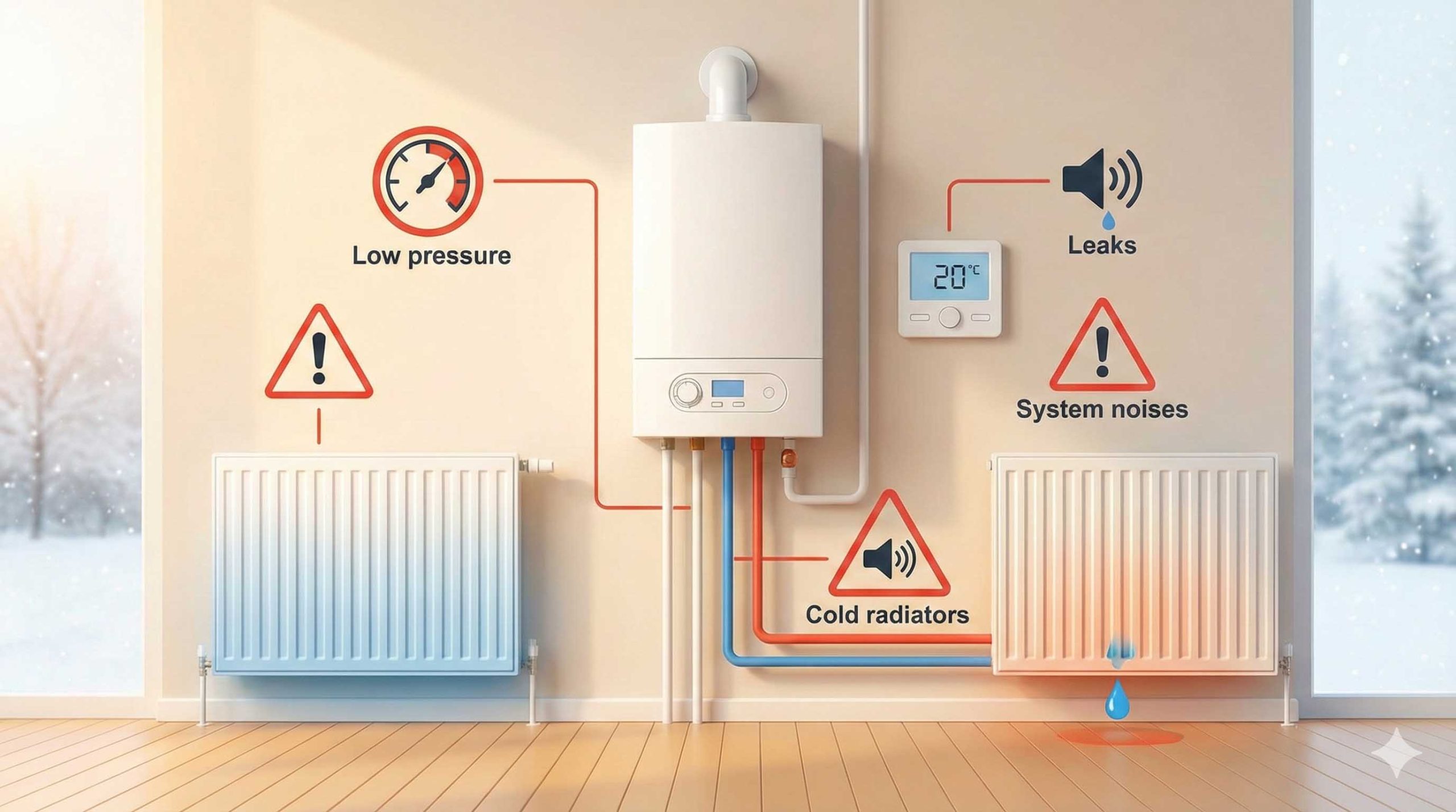 Top 5 Heating Issues in London Homes and the Home Counties (And How to Fix Them)