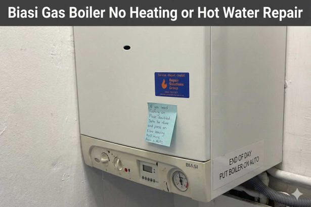 Biasi Gas Boiler No Heating or Hot Water Repair – Braintree