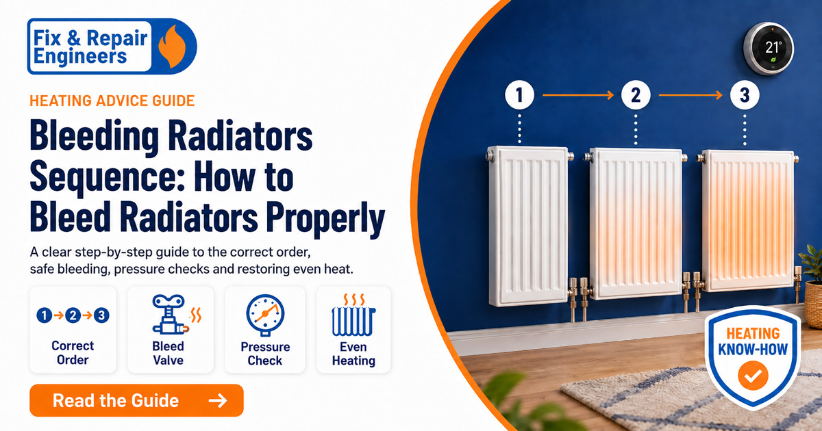 Bleeding Radiators Sequence: How to Bleed Radiators Properly