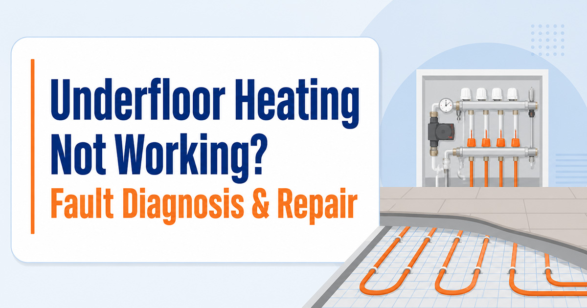 Underfloor Heating Not Working? Fault Diagnosis & Repair