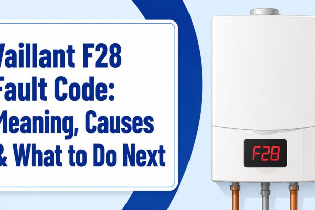 Vaillant F28 Fault Code: Meaning, Causes & What to Do Next