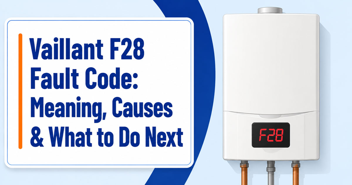 Vaillant F28 Fault Code: Meaning, Causes & What to Do Next