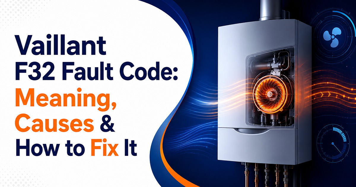 Our Blog Vaillant F32 Fault Code: Meaning, Causes & How to Fix It