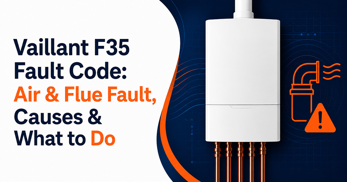 Our Blog Vaillant F35 Fault Code: Air & Flue Fault, Causes & What to Do